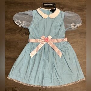 NWT Dolls Kill / Trickz N’ Treatz Come Play With Us The Shining Costume Dress